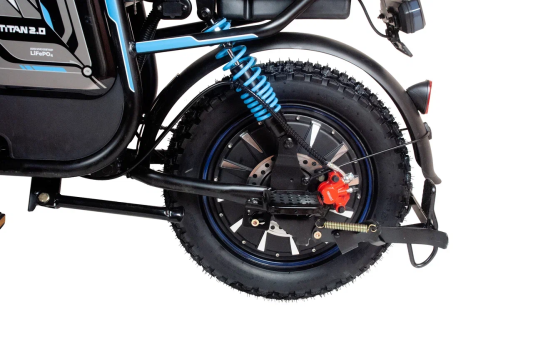 Электровелосипед Minako Titan 2.0 синий