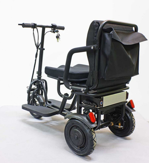 Электротрицикл Green Camel Colt V350 48V, чёрный