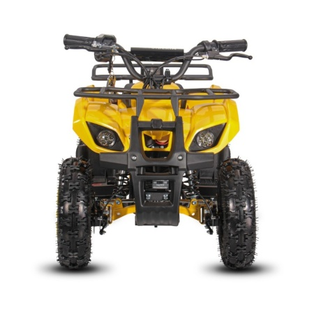 Детский электроквадроцикл WHITE SIBERIA SNEG MINI YELLOW 1000W