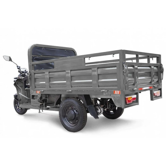 Грузовой электротрицикл Rutrike D4 NEXT PRO 1800 72V1500W, серый