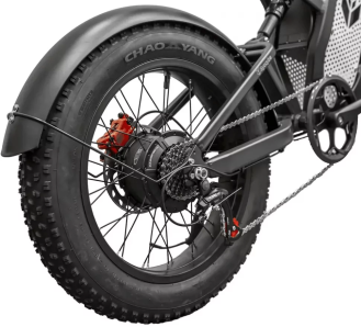 Электровелосипед Syccyba IMPULSE X20 1000Вт 30Ah V5 Спицевые диски