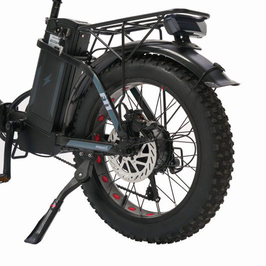 Электровелосипед Minako F11 Pro 20ah, черный