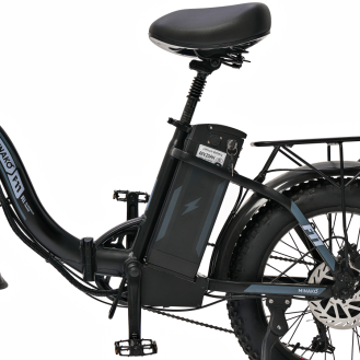 Электровелосипед Minako F11 Pro 20ah, черный