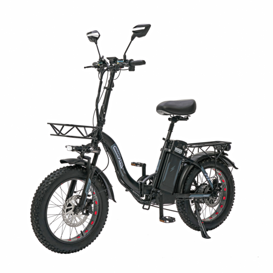 Электровелосипед Minako F11 Pro 20ah, черный