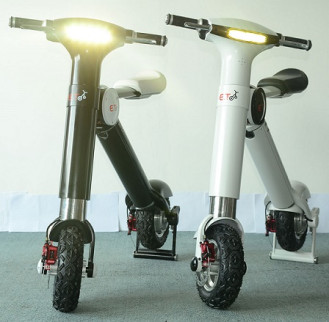 Электровелосипед ET Scooter R2, черный