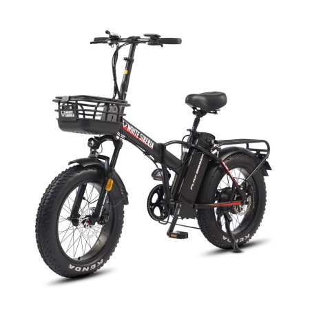 Электровелосипед WHITE SIBERIA SLAV PRO 1000W (матовый черный)