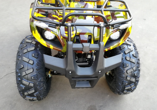 Квадроцикл GreenCamel Атакама T320 (48V 1000W R8) армейский-желтый