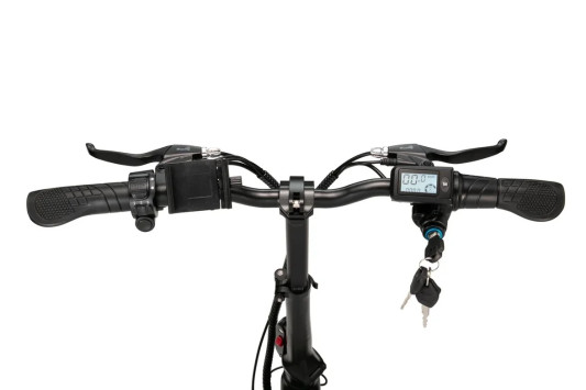 Электровелосипед Yokamura Combo c подвеской, черный