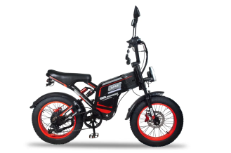 Электровелосипед Minako Apex красный 