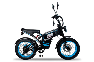 Электровелосипед Minako Apex синий