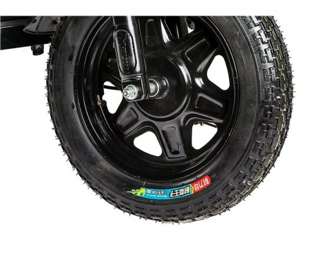 Грузовой электрический трицикл RUTRIKE D4 1800 60V 1200W серый