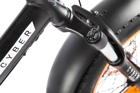 Электрофэтбайк VOLTECO CYBER, черный