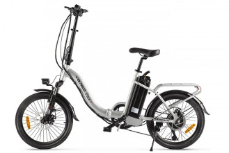 Электровелосипед  VOLTECO FLEX UP серебро