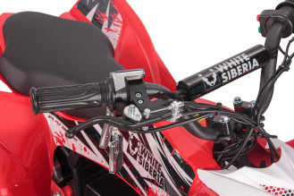 Электроквадроцикл White Siberia Sneg Leto R, красный