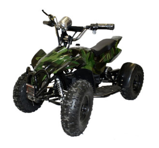 Электроквадроцикл El-Sport Kids ATV 800W 36V/12Ah, зеленый камуфляж