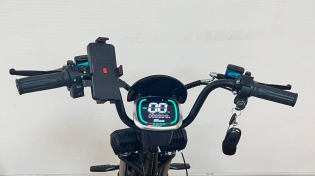 Электровелосипед Minako Monster PRO 21Ah с корзиной и багажником