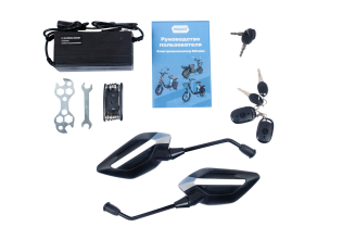 Электровелосипед Minako Monster PRO 21Ah с корзиной и багажником