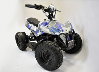 Электроквадроцикл El-Sport Kids ATV 800W 36V/12Ah, синий камуфляж