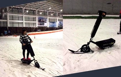 Электроснегокат SnowScooter 1000W