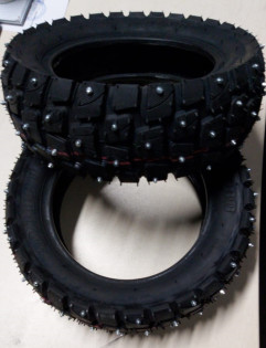 Зимняя резина (шипы) 10 дюймов для электросамоката