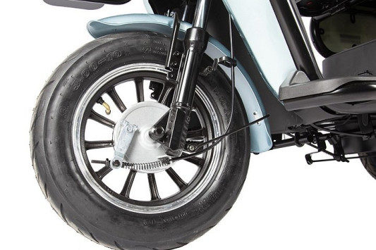 Электротрицикл Rutrike Патрон, черный