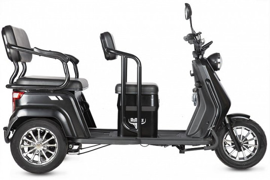 Электротрицикл Rutrike Топик, черный