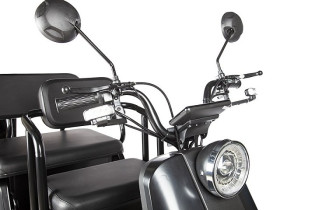 Электротрицикл Rutrike Топик, черный