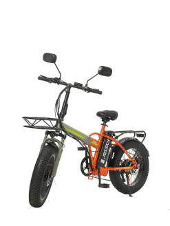 Электровелосипед Jetson F20 BIZON (48V13Ah) 750W серо-оранжевый