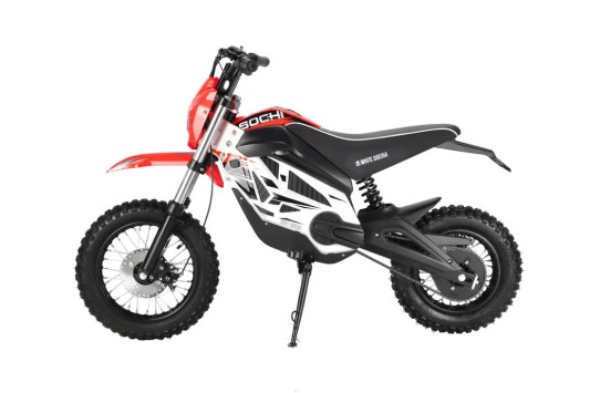 Электромотоцикл WHITE SIBERIA SOCHI 1300W, красный